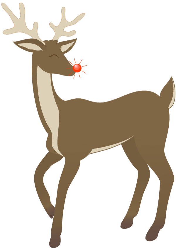 Rudolph The Red Nosed Reindeer Clipart | Free Download Clip Art ...
