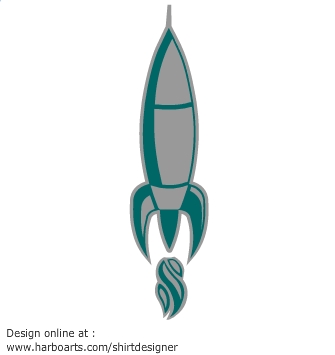 Download : Rocket Spaceship - Vector Graphic
