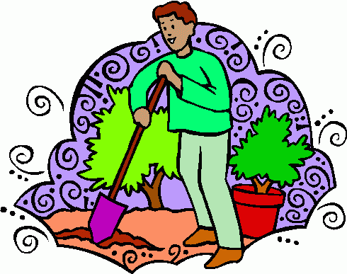 Tree- Planting Clipart
