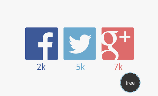35 Free Social Media Icon Sets for Web Designers