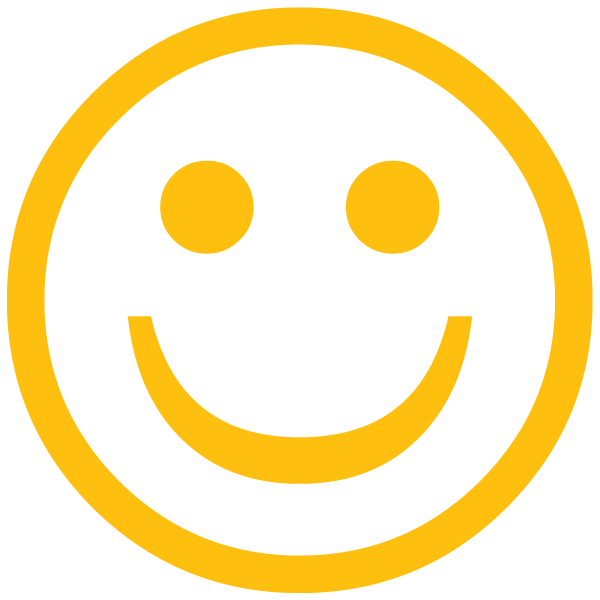 Happy face clipart no background