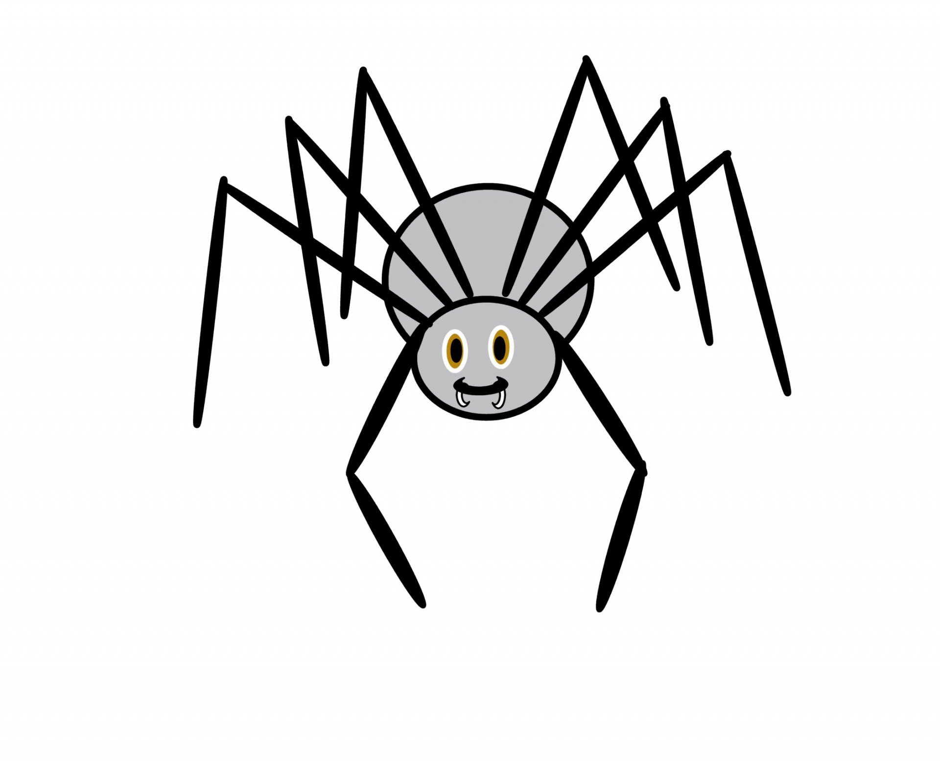 Cartoon spider clipart cliparts for you 2 clipartcow - Clipartix