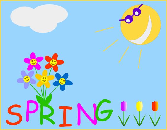 Spring, Clip art and Lights