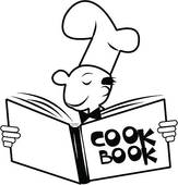 Cook book clip art