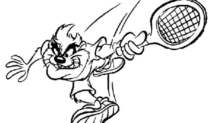 tasmanian tiger coloring pages - photo #36
