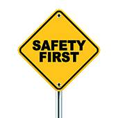 Safety sign clip art