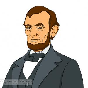 Hd Clipart Abraham Lincoln No Beige Background Graphic | ClipArTidy