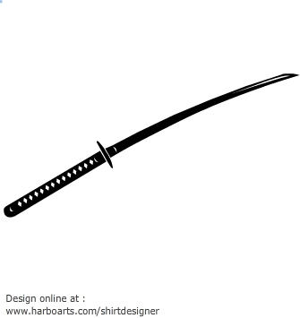 Download : Samurai Sword - Vector Graphic