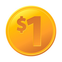 One Dollar Coin Clipart stock photos - FreeImages.com