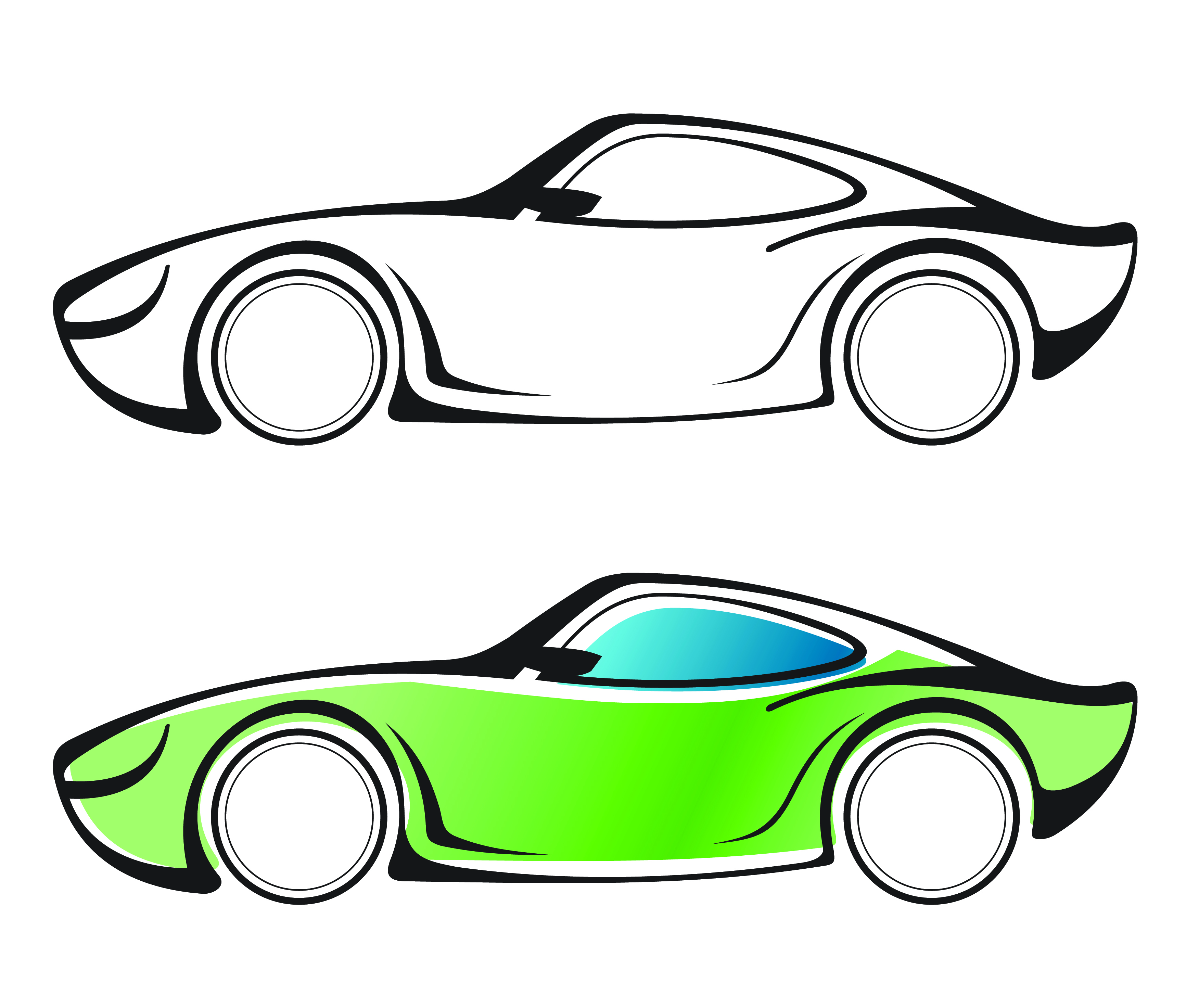 Free vector car clipart