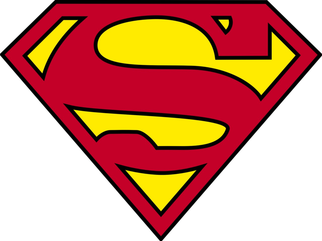 Superman Symbol Font