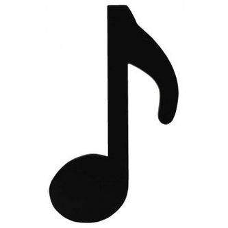 Music Quaver Symbol Clipart - Free to use Clip Art Resource