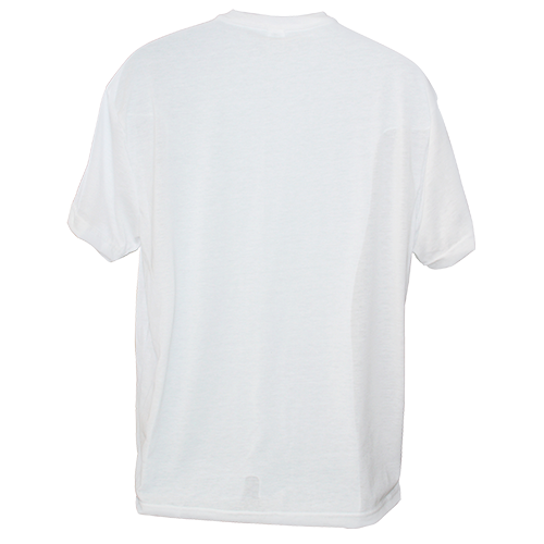Men's Kolorcoatâ?¢ Lightweight White T-Shirt - Front and Back