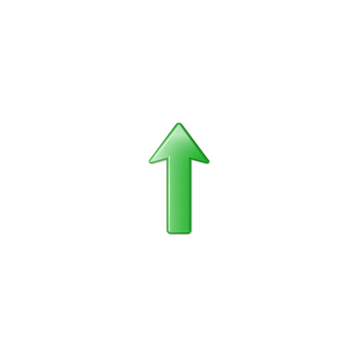 arrow_up_2, green, arrow, up, upload, icon, 128x128 ...