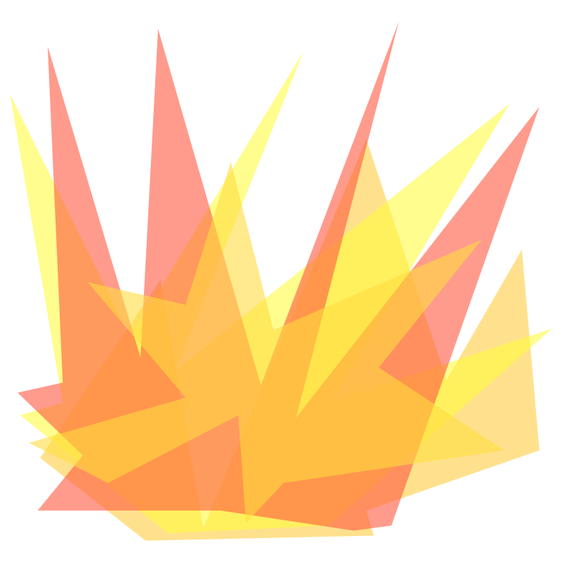 Clipart - Simple Cartoon Explosion