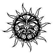 sun tattoo - Tattoo Designs, Tattoo Fonts, Tattoo Ideas