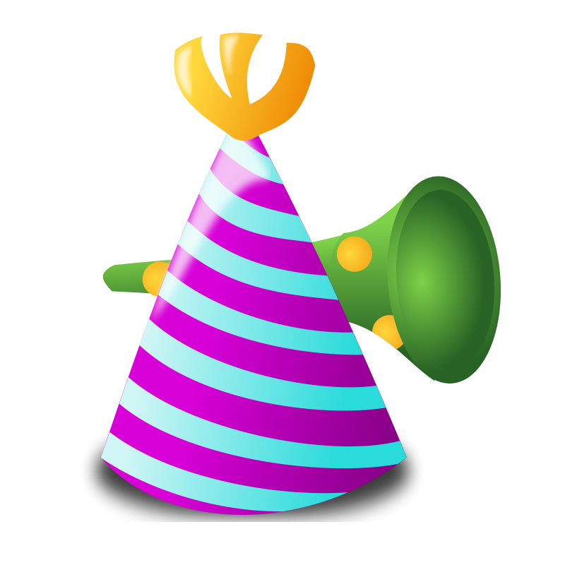 Free to Use & Public Domain Party Hats Clip Art