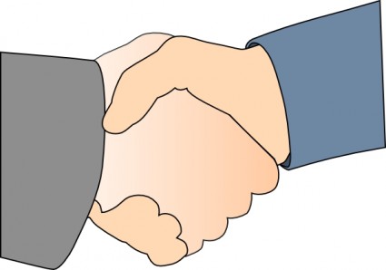 Business people handshake vector Free vector for free download ...