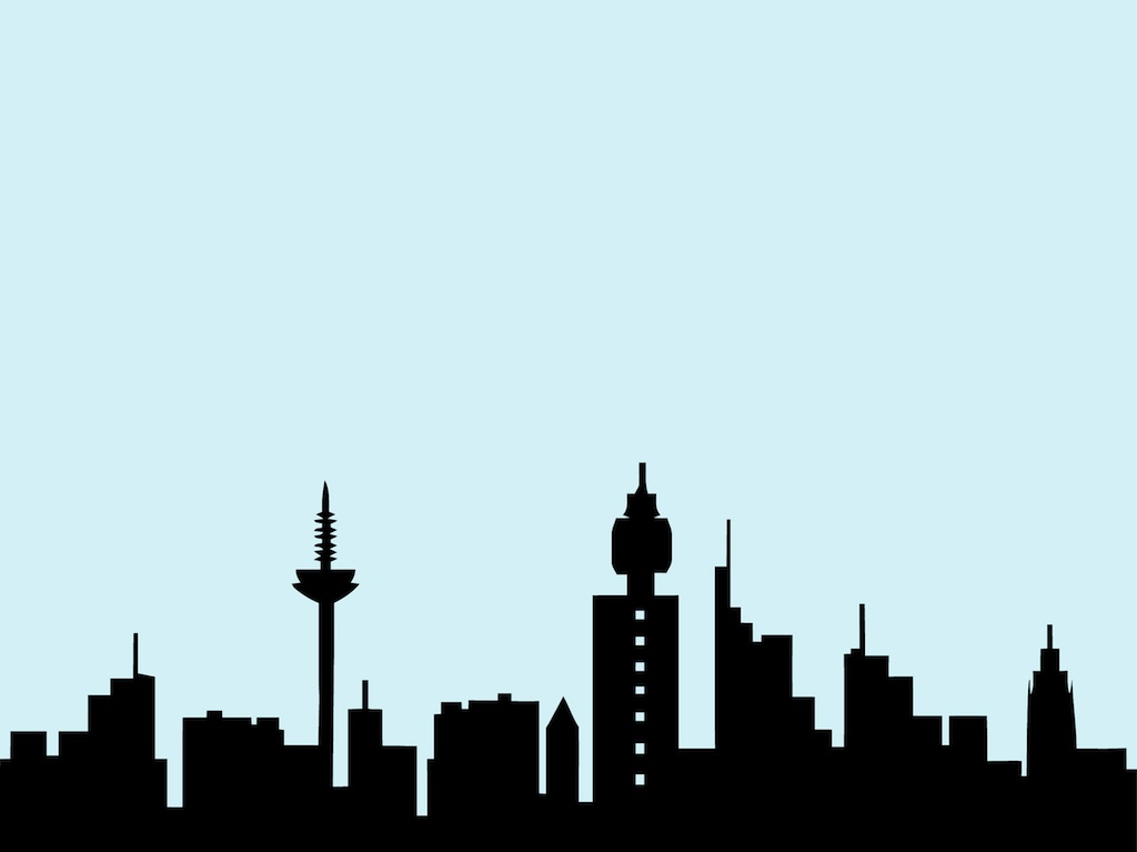 city skyline clipart - photo #4