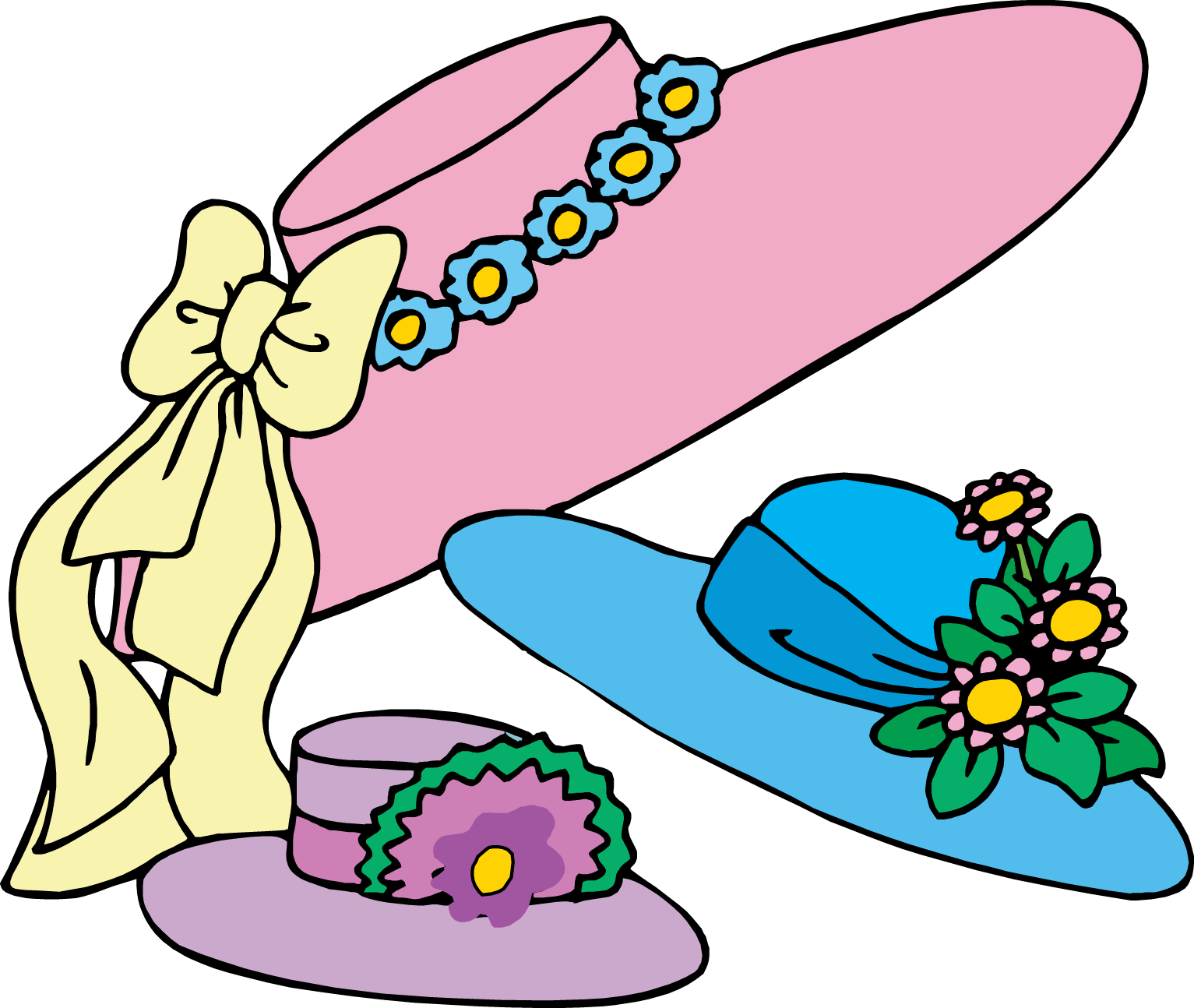 free clipart easter bonnet - photo #1