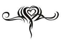 Valentine Temporary Tattoos: Hearts, and Love themed removable tattoos
