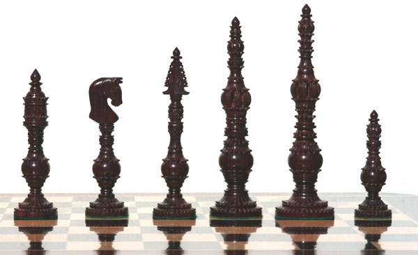 Chess sets from The Chess Piece chess set store: The Pepys bud ...