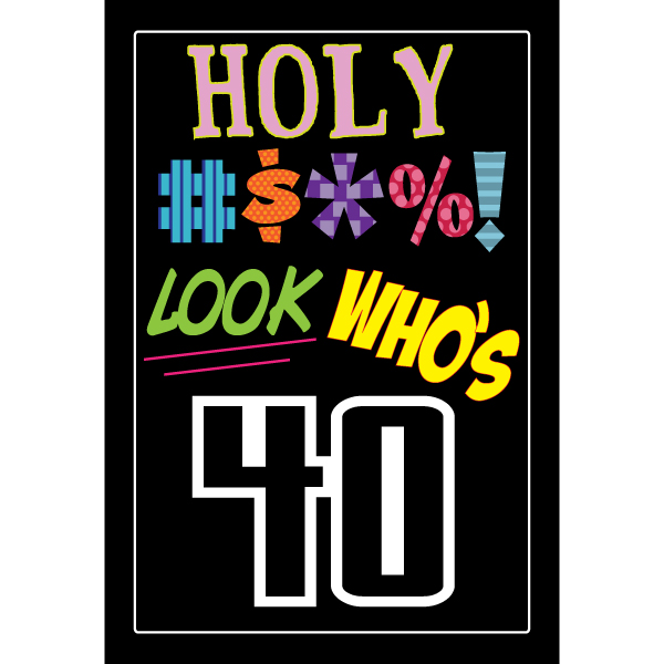 40th Birthday Images Clipart Best