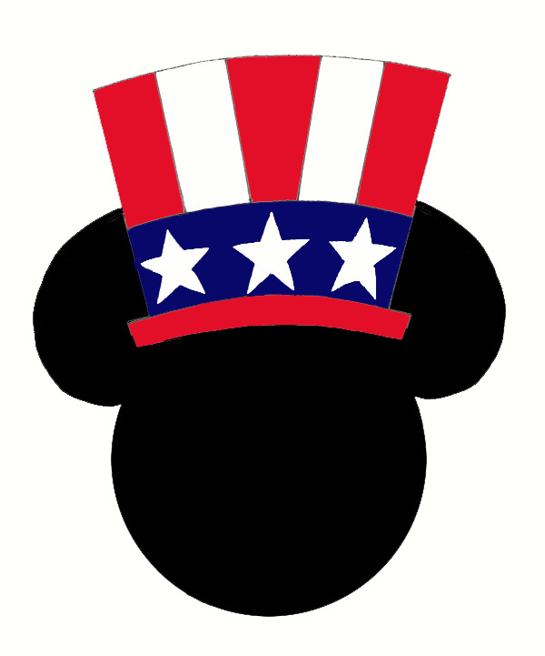 mickey mouse 4th july clipart - photo #8