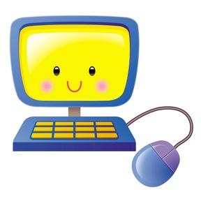 Computer parts clipart for kids
