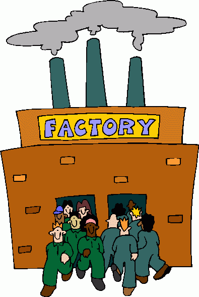 Factories clipart