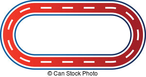 Race Track Clipart