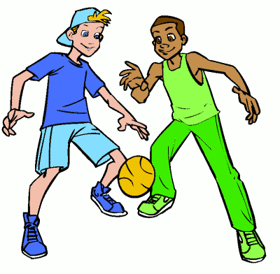 Boys Playing Football Clipart - ClipArt Best