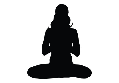 Yoga Silhouette Clipart