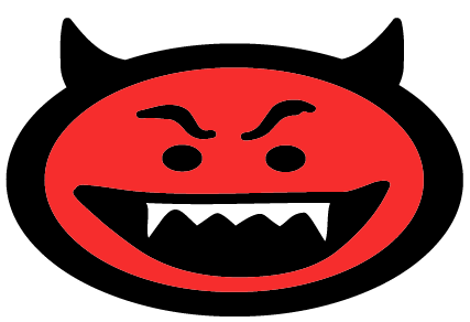 Devil Smiley Face Clipart