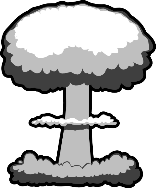 Atomic bomb clip art