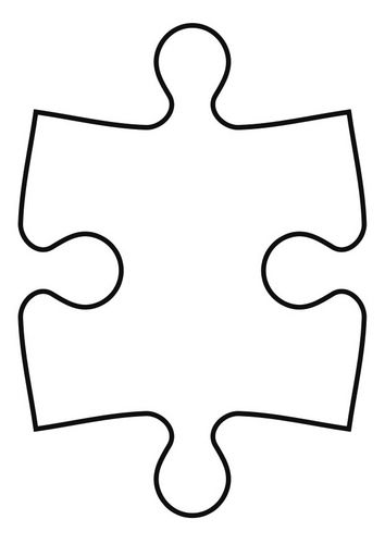 Puzzle Piece Template | Printable ...