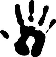 Handprint Coloring Page - ClipArt Best