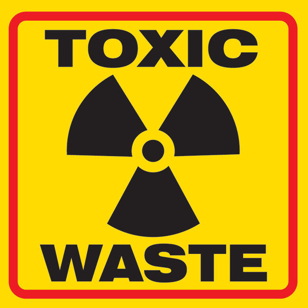 Hazard Warning Signs Danger Radioactive Material Clipart - Free to ...