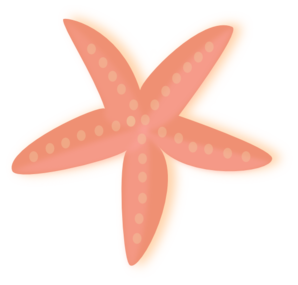 Coral Starfish Clip Art - vector clip art online ...