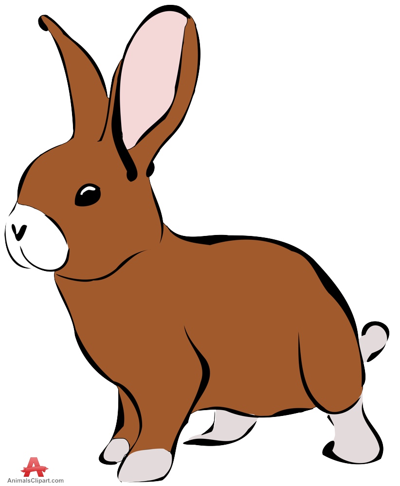 Rabbit Clipart in Colors | Free Clipart Design Download