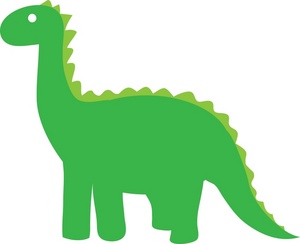 Dinosaur Clip Art For Girls - Free Clipart Images