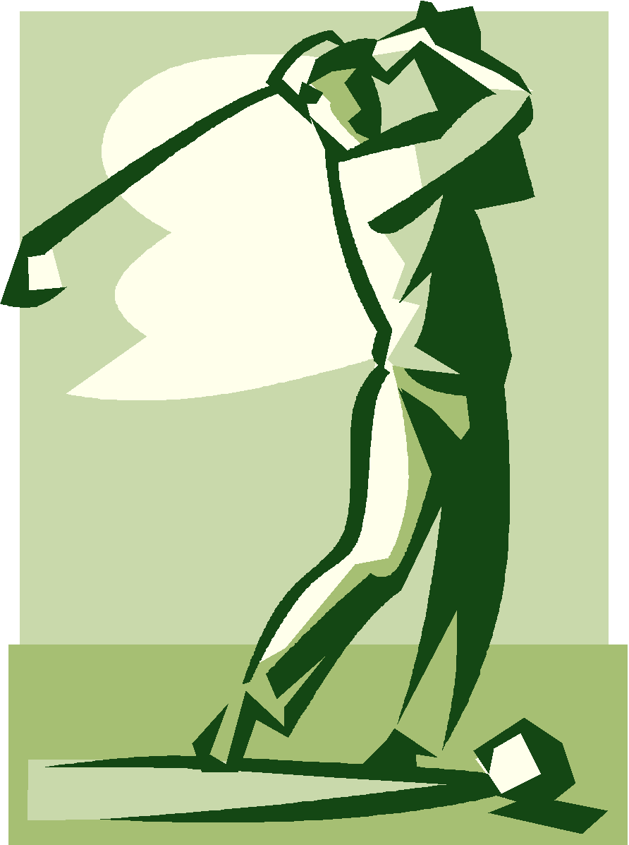 Golfer pictures clip art