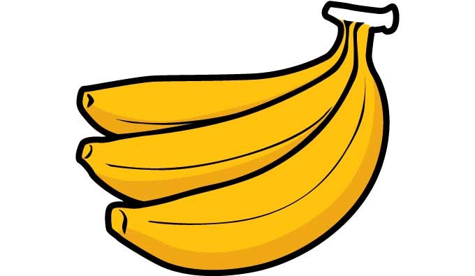 Clip Art Banana - Tumundografico