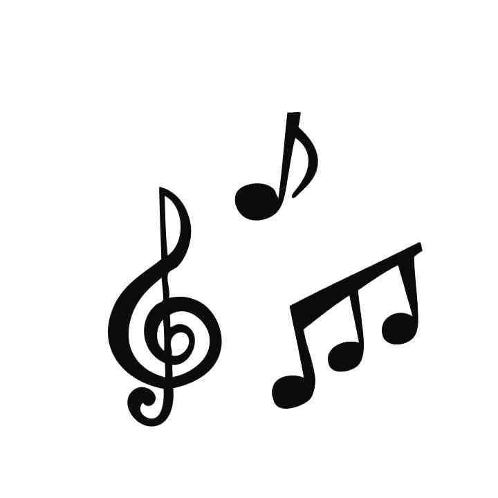 Music notes clipart download