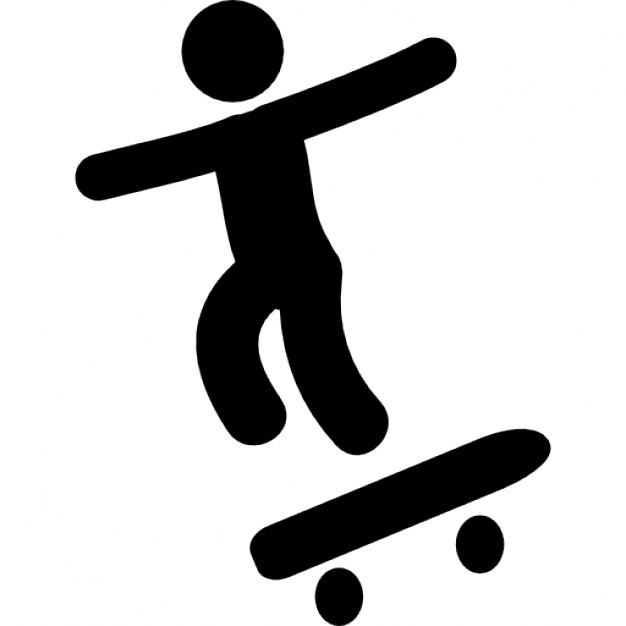 Person skate jump Icons | Free Download