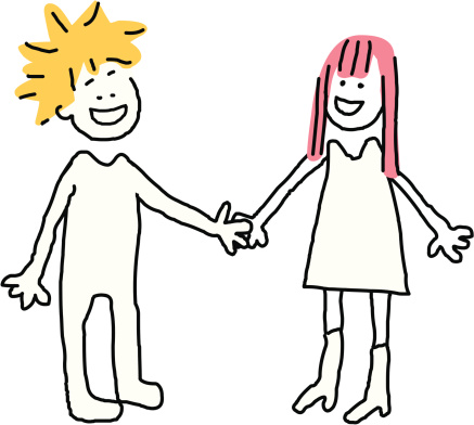 Holding Hands Cartoon - ClipArt Best