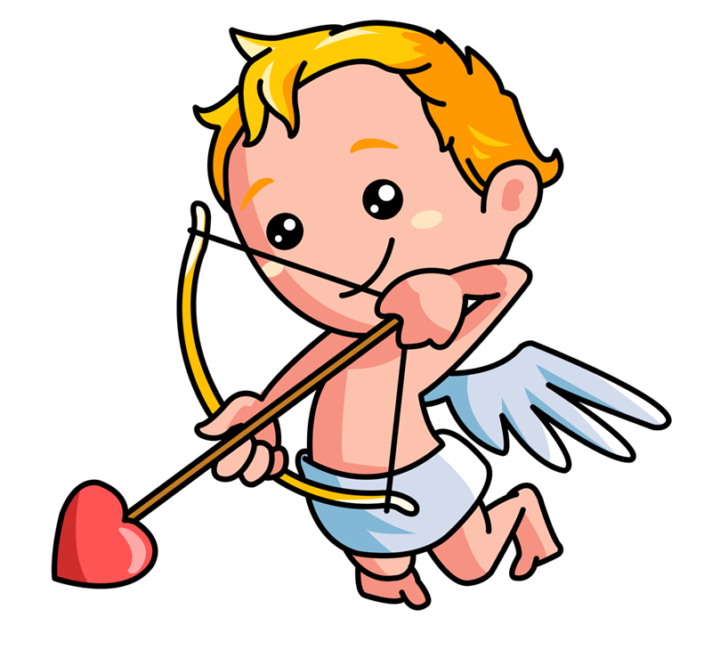 Valentines day clip art cupid