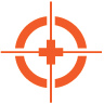 PatientScout Crosshair Logo - Orange | Flickr - Photo Sharing!