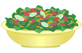 Salad Clipart - Tumundografico