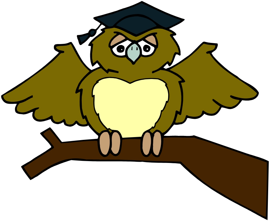 Wise Owl Cartoon - ClipArt Best
